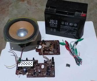 Repowering a Old Radio Circuit (Powered by Batteries)