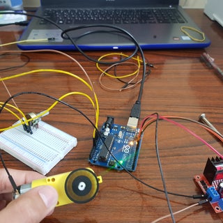 Control DC Motor Speed Using Potentiometer + L298n + Arduino ...
