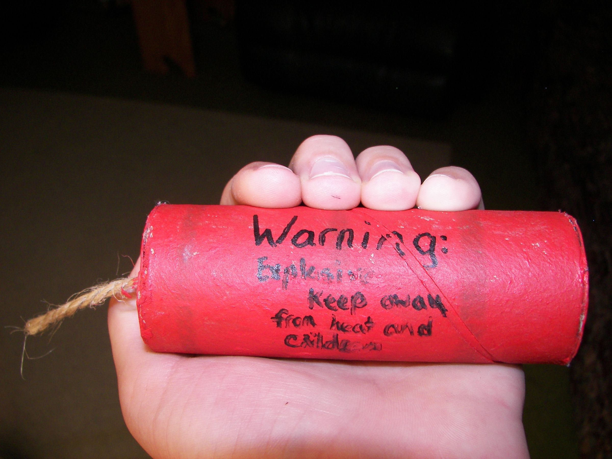 How to Make a Fun, Fake Firecracker Fast