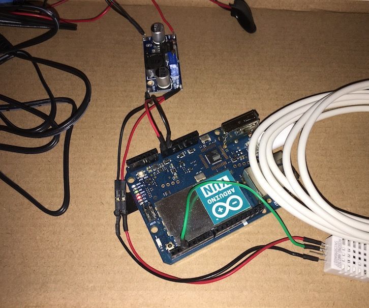 Arduino Yún With DHT22