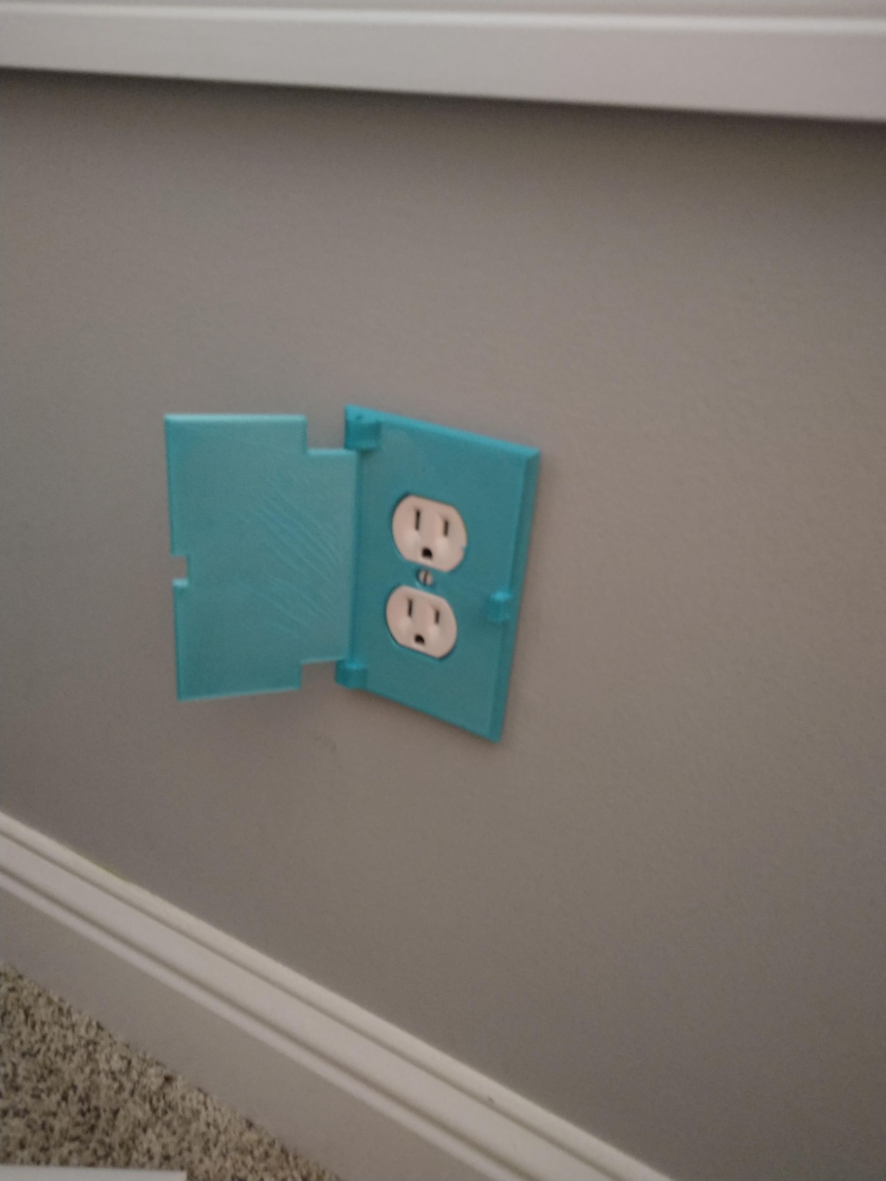ChildSafe Outlet Cover 5 Steps Instructables