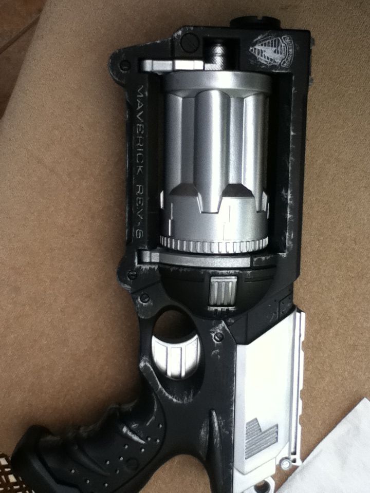 How to Custom Paint a Nerf Maverick