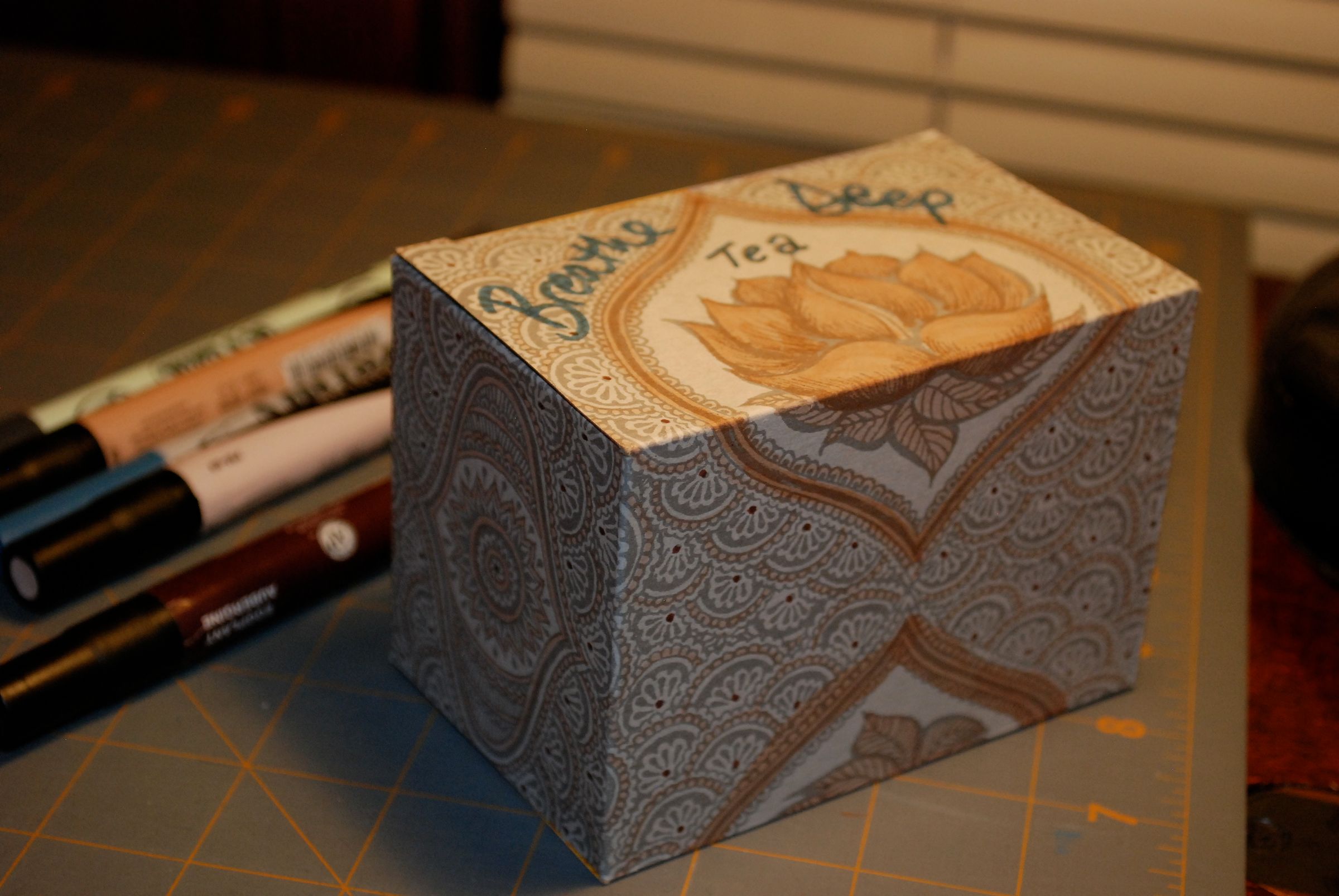 Gift Box From Tea Box