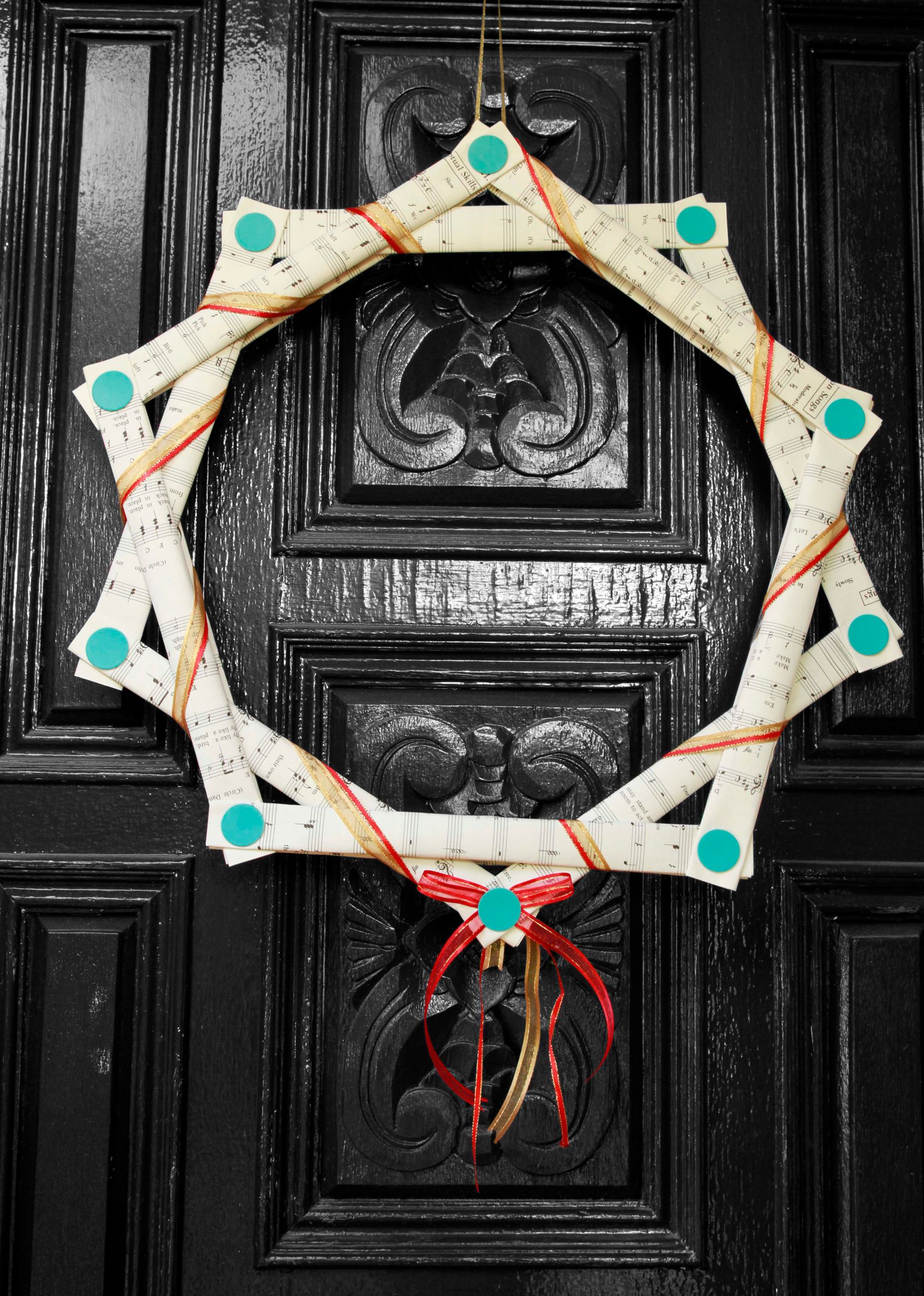 Makedo Christmas Wreath