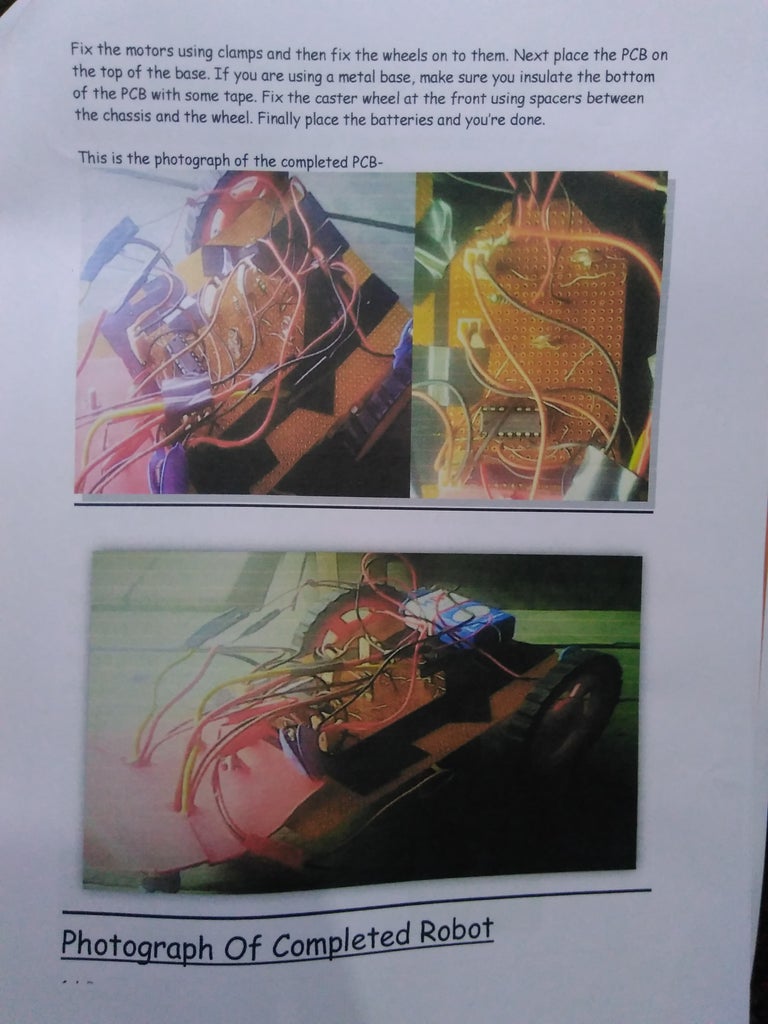 Line Follower Robot : 5 Steps Circuit Diagram