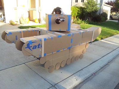 Finish Cardboard Step