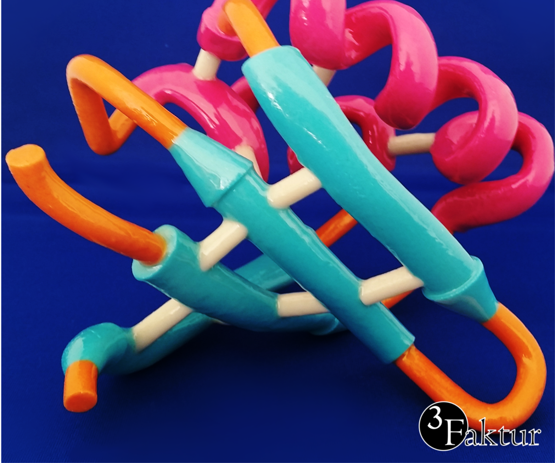 Preparing a Digital Molecule Model for 3D Printing 