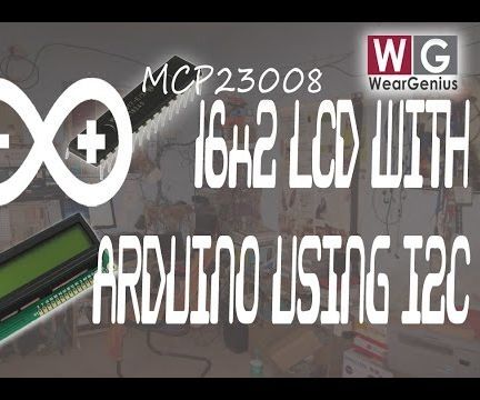Connect 16x2 LCD to Arduino Using I2C