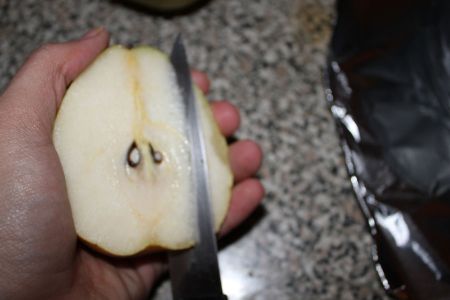 Pseudo-Cheese and Pear-Slicing