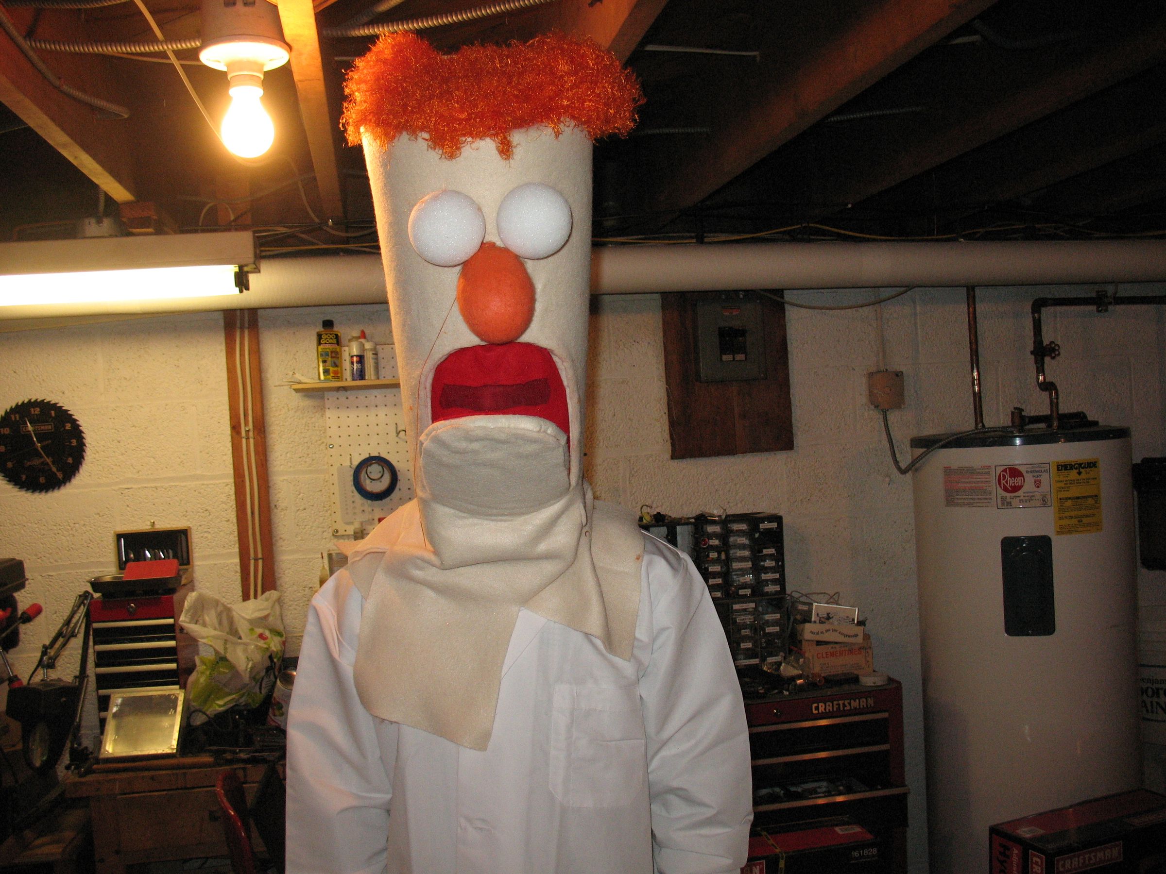 Beaker Muppets Halloween Costume (with Pictures) Instructables
