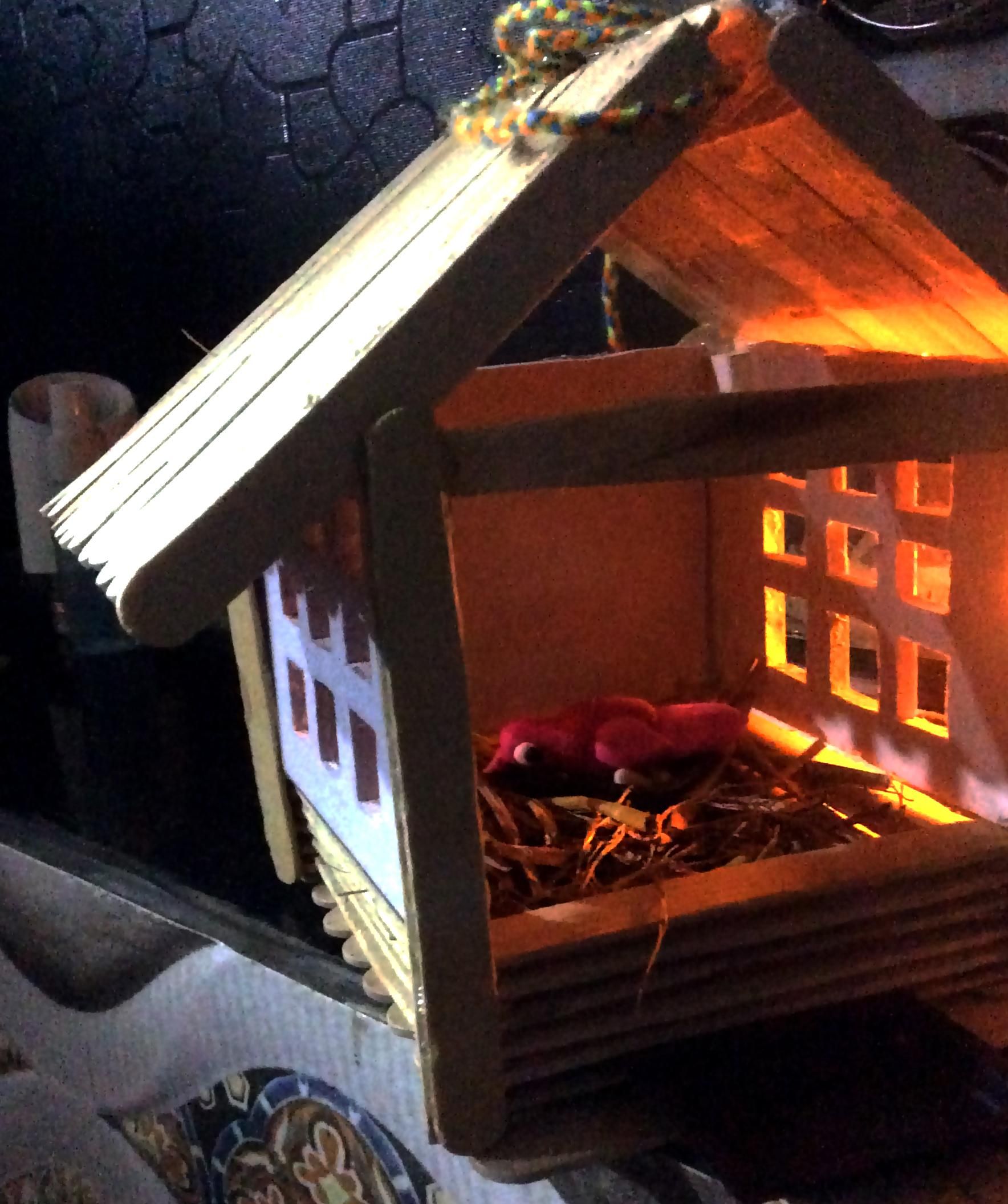 DIY Popsicle Stick BirdHouse 3 Steps Instructables