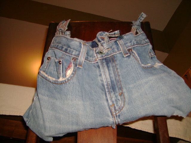 Bed Book Bag From Jeans