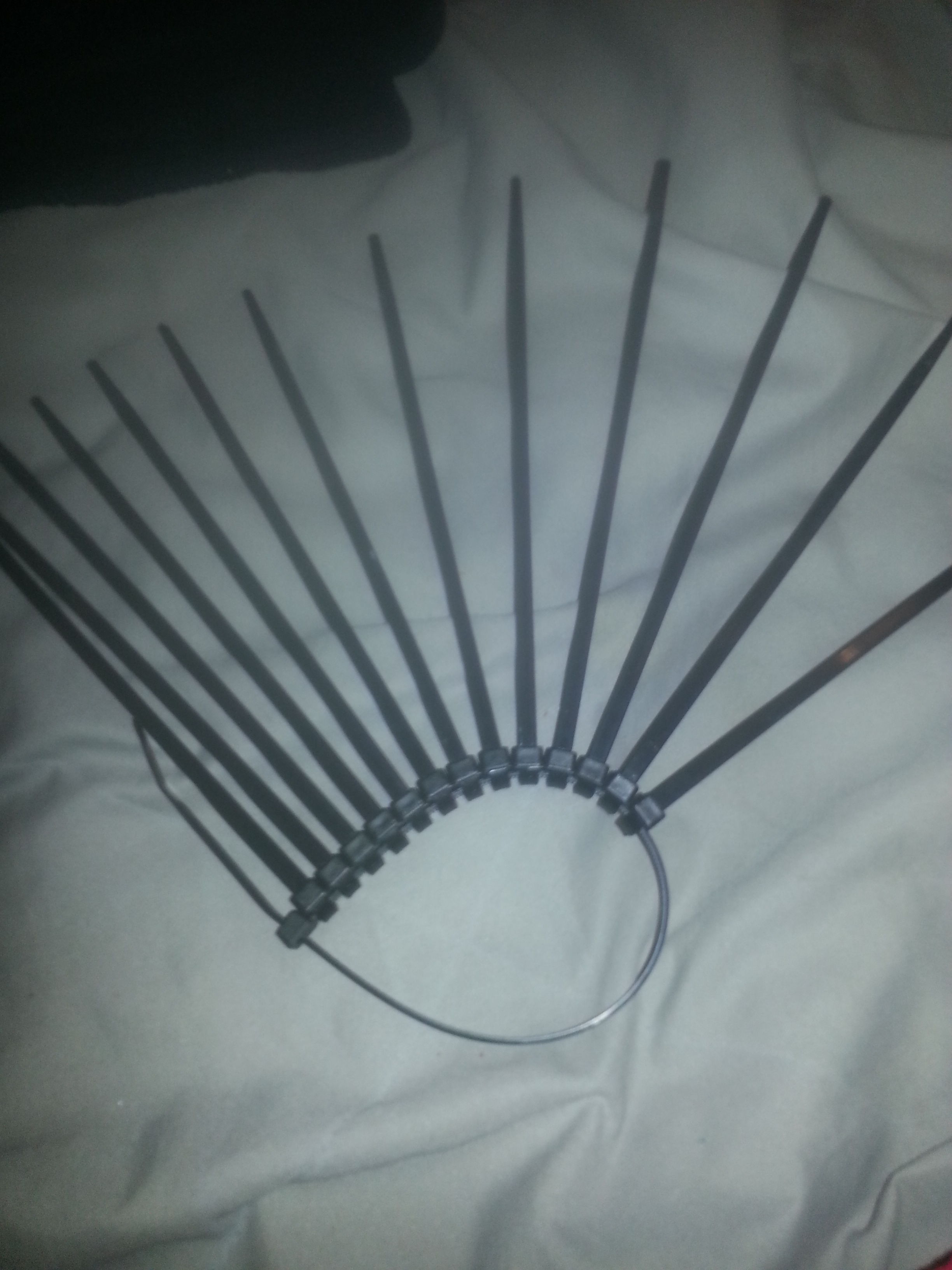 Zip Tie Bracelet 3 Steps Instructables