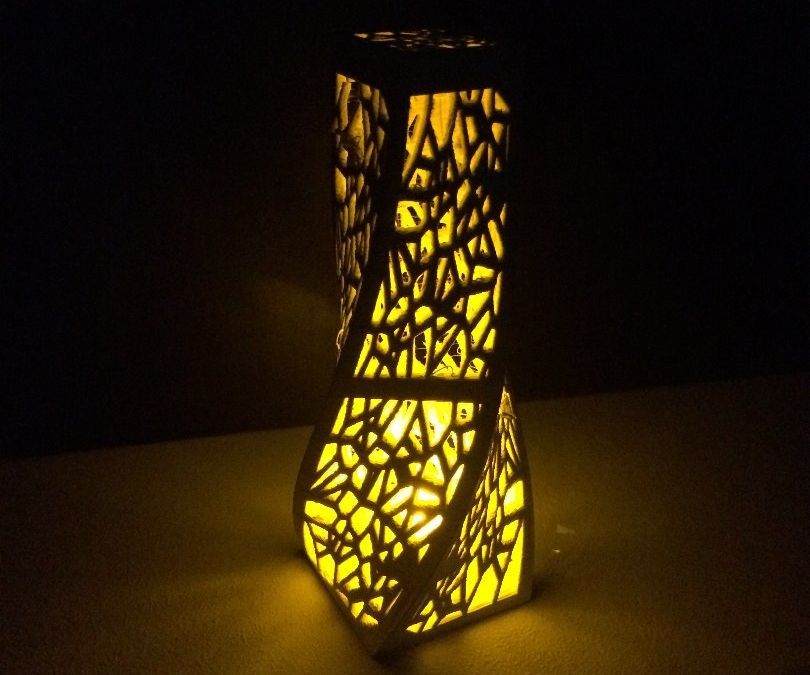 How to create a 3D Printed Voronoi Spiral Centerpiece / Vase