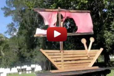 DIY Archimedes Death Ray Mirrors From Flat Mirrors