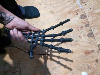 Skeleton Hand Coat Rack Giant Steel Skeleton Hand (and Coat Rack) : 7 Steps (with Pictures ...