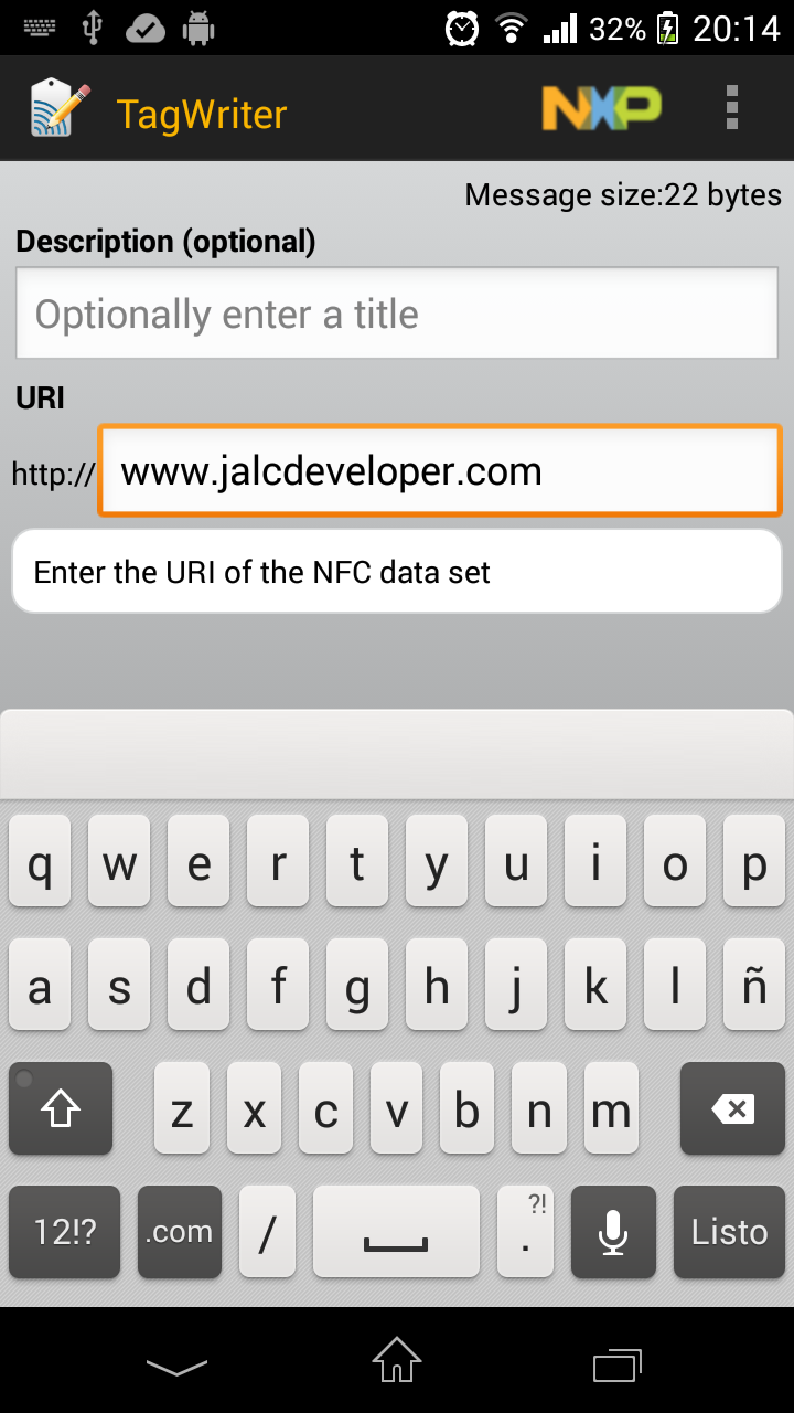 Paso 2: Escribir Una Etiqueta