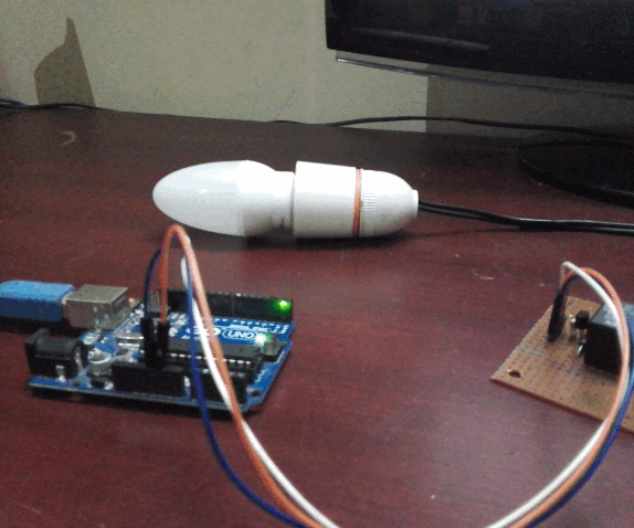 Control AC light using Arduino
