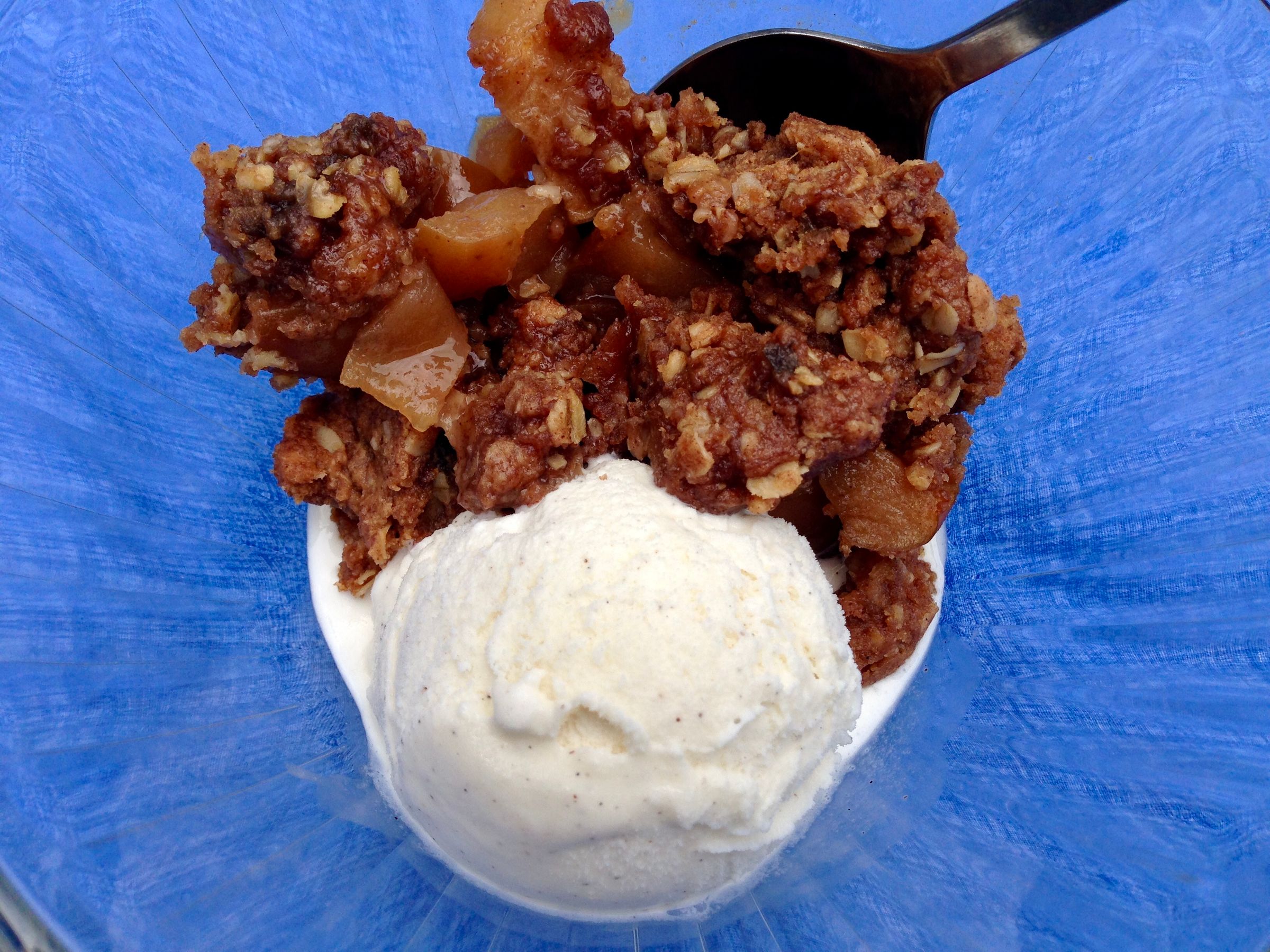 Spicy Apple - Peanut Butter Crisp