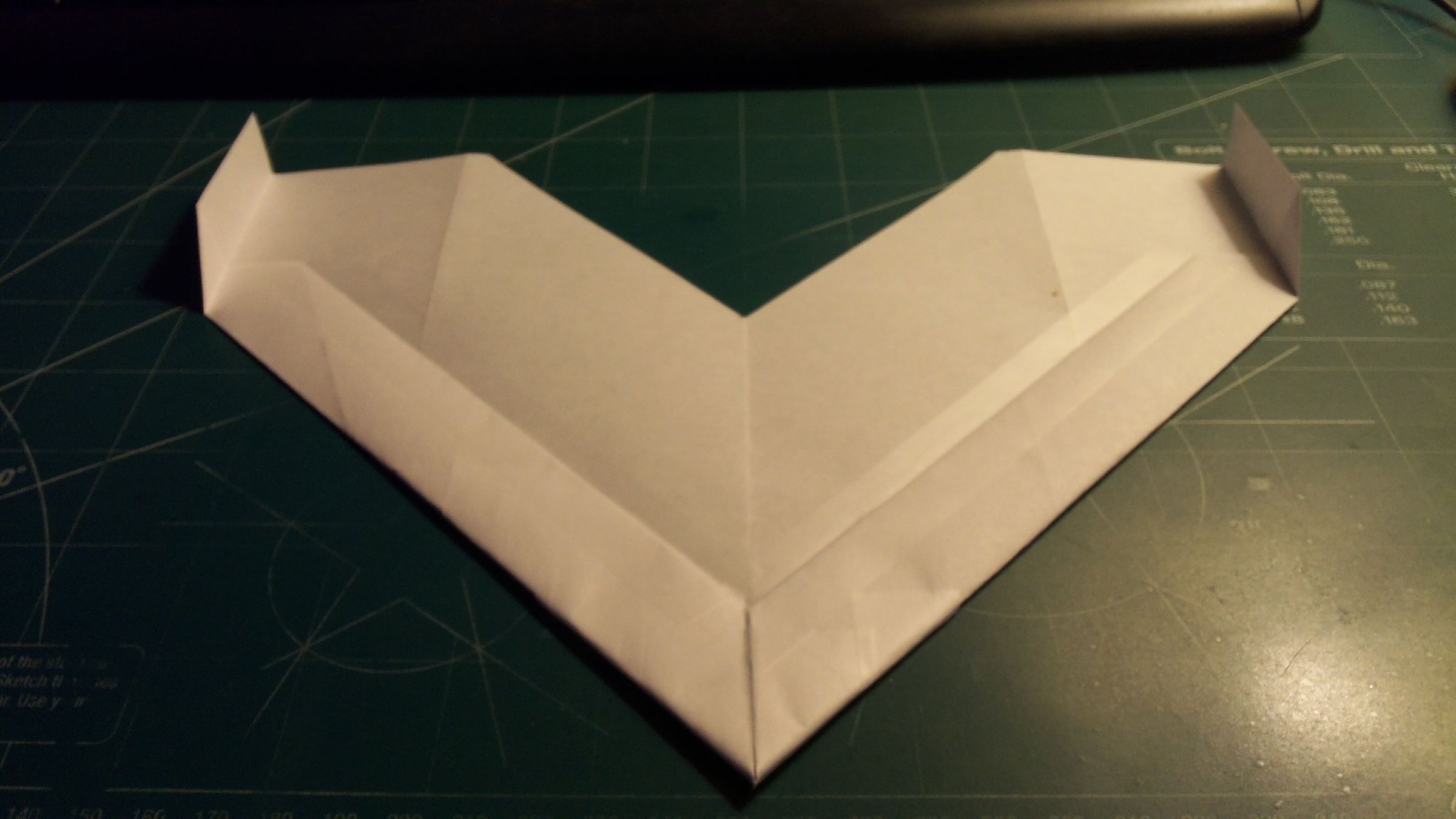 How to Make the SkyOmniwing Paper Airplane