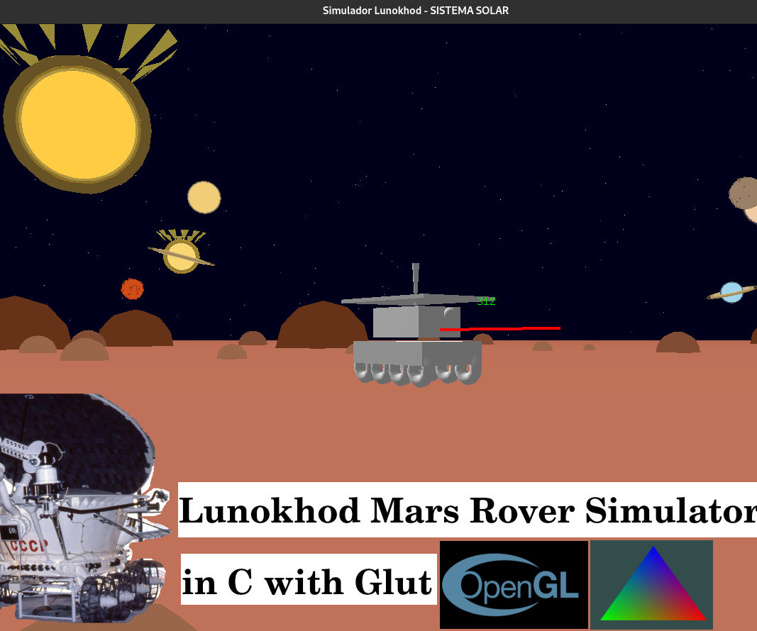 Lunokhod Mars Rover Simulator