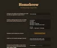 Install Homebrew & MongoDB on a Mac