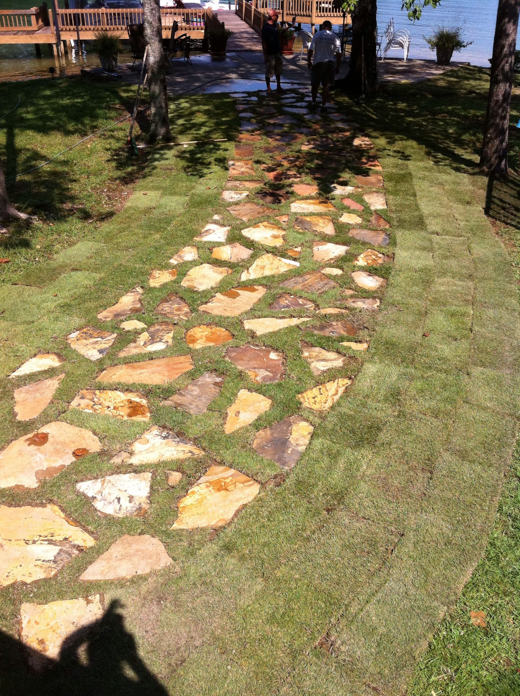Stone Walkway