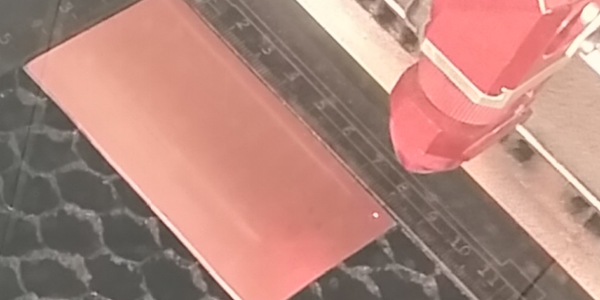 Selective Etching of Plastifer With Laser Cutter