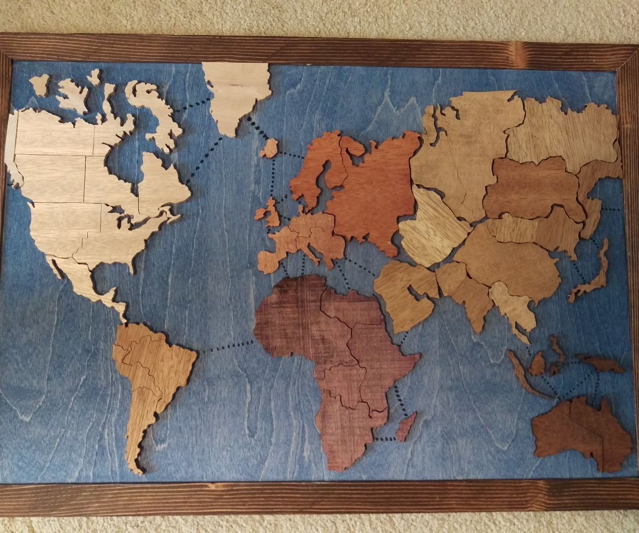 100% Wooden Risk Board From Scrap