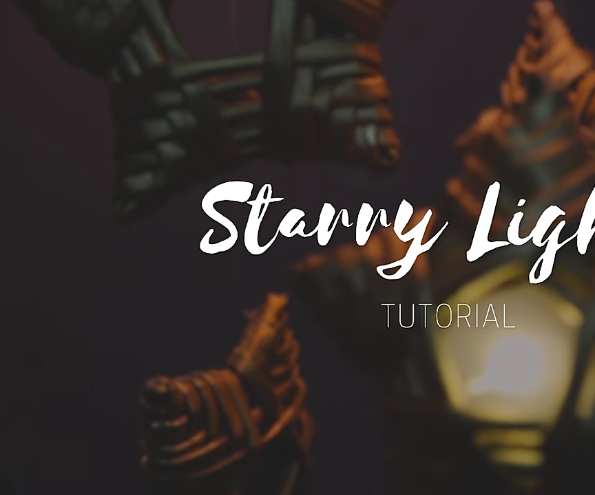 DIY Starry Lights 
