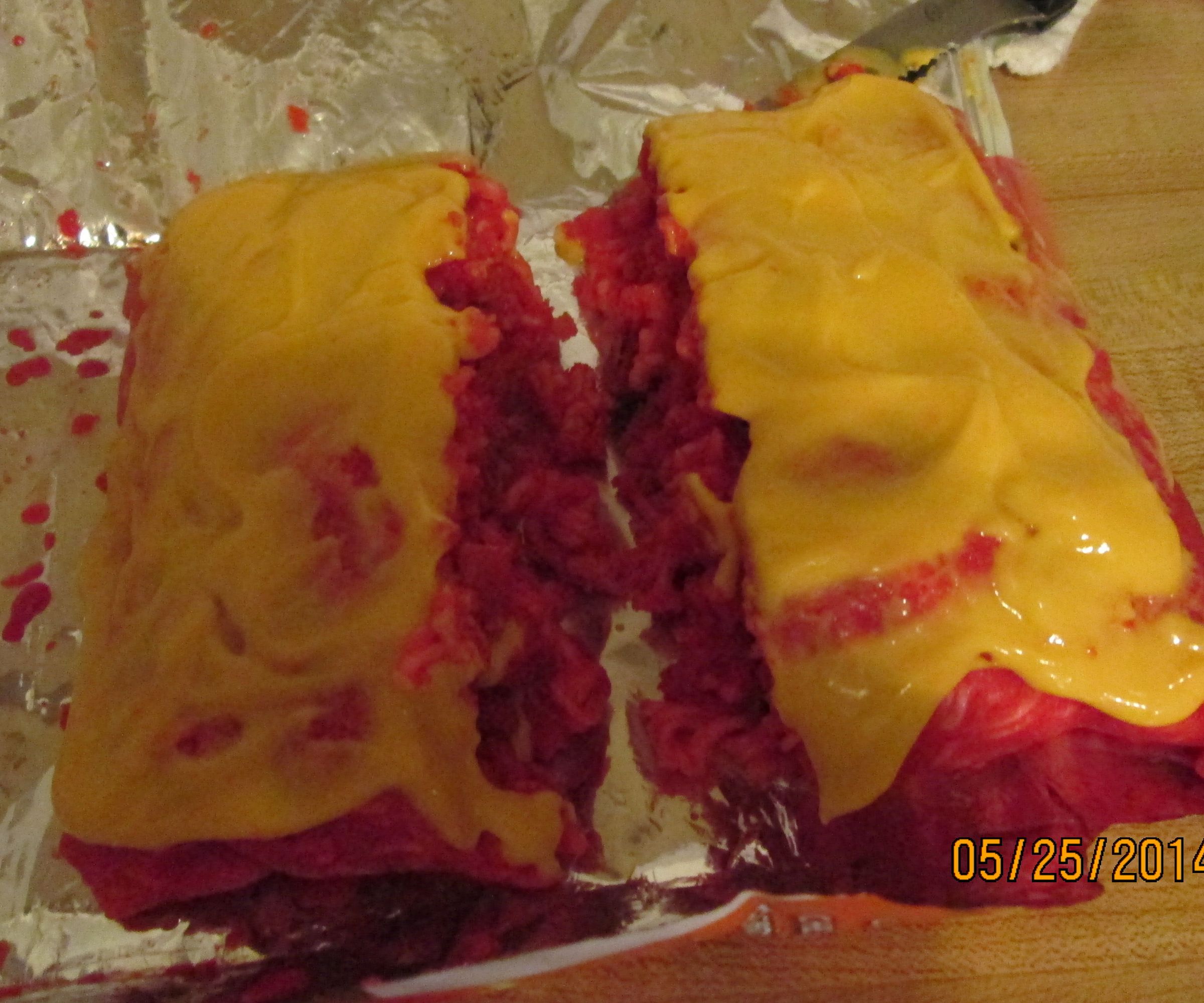 Spicy Ramen Noodle Burrito