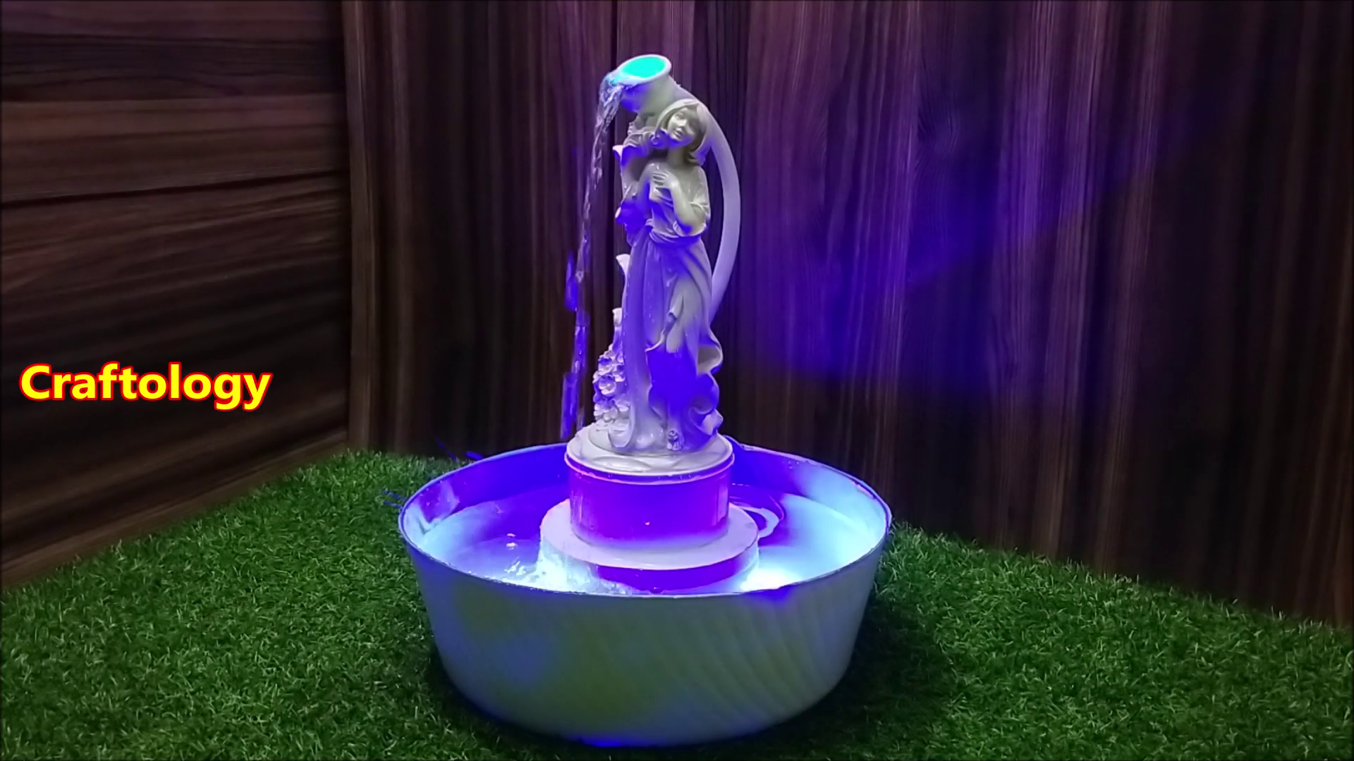 How to Make Waterfall Statue / Indoor Fountain 3 Steps Instructables