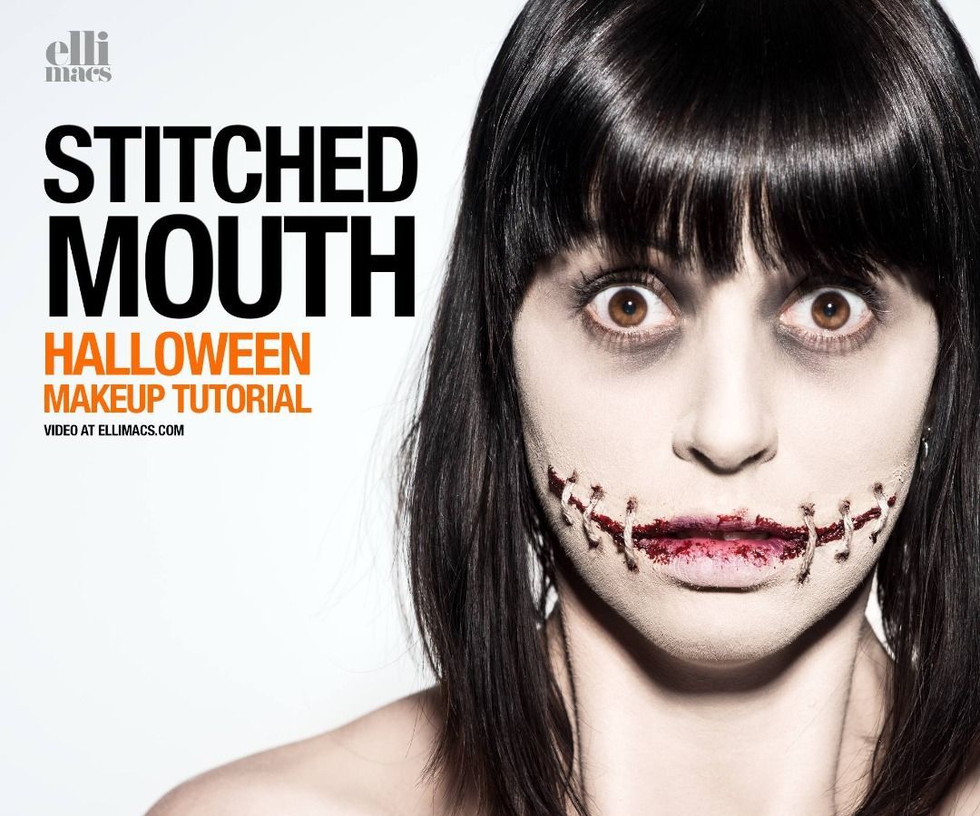 Stitched Mouth - SFX Makeup Tutorial