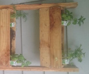 Pallet Herb Planter