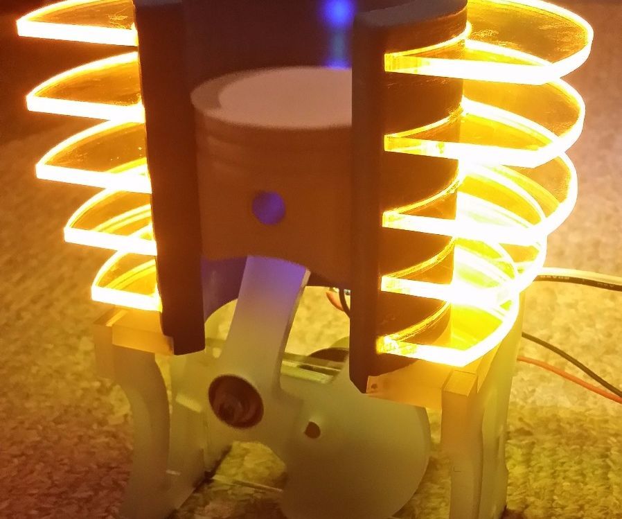 Simplified Engine Cut-away 