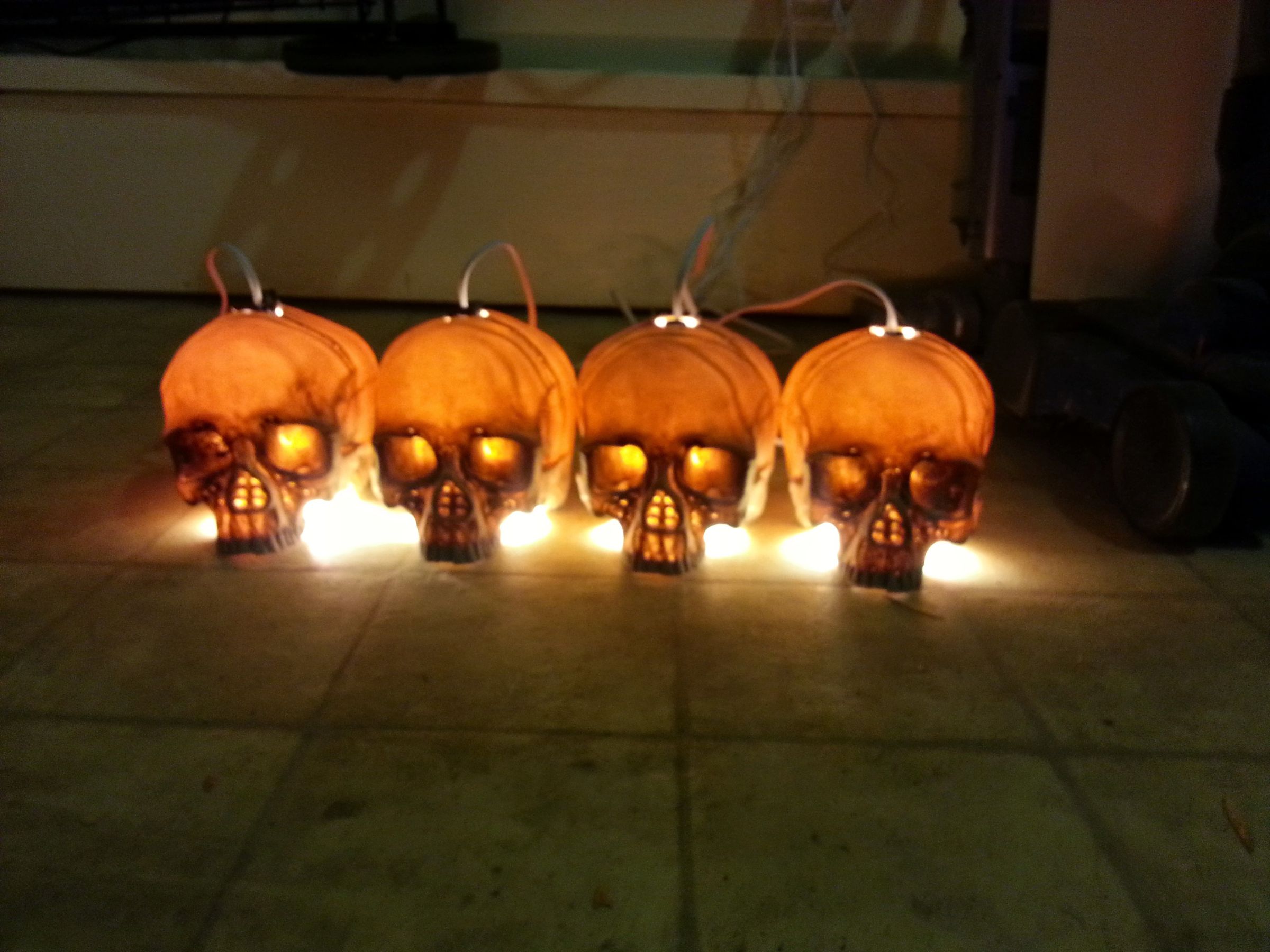 Halloween Skull Hanging Lamp 7 Steps (with Pictures) Instructables
