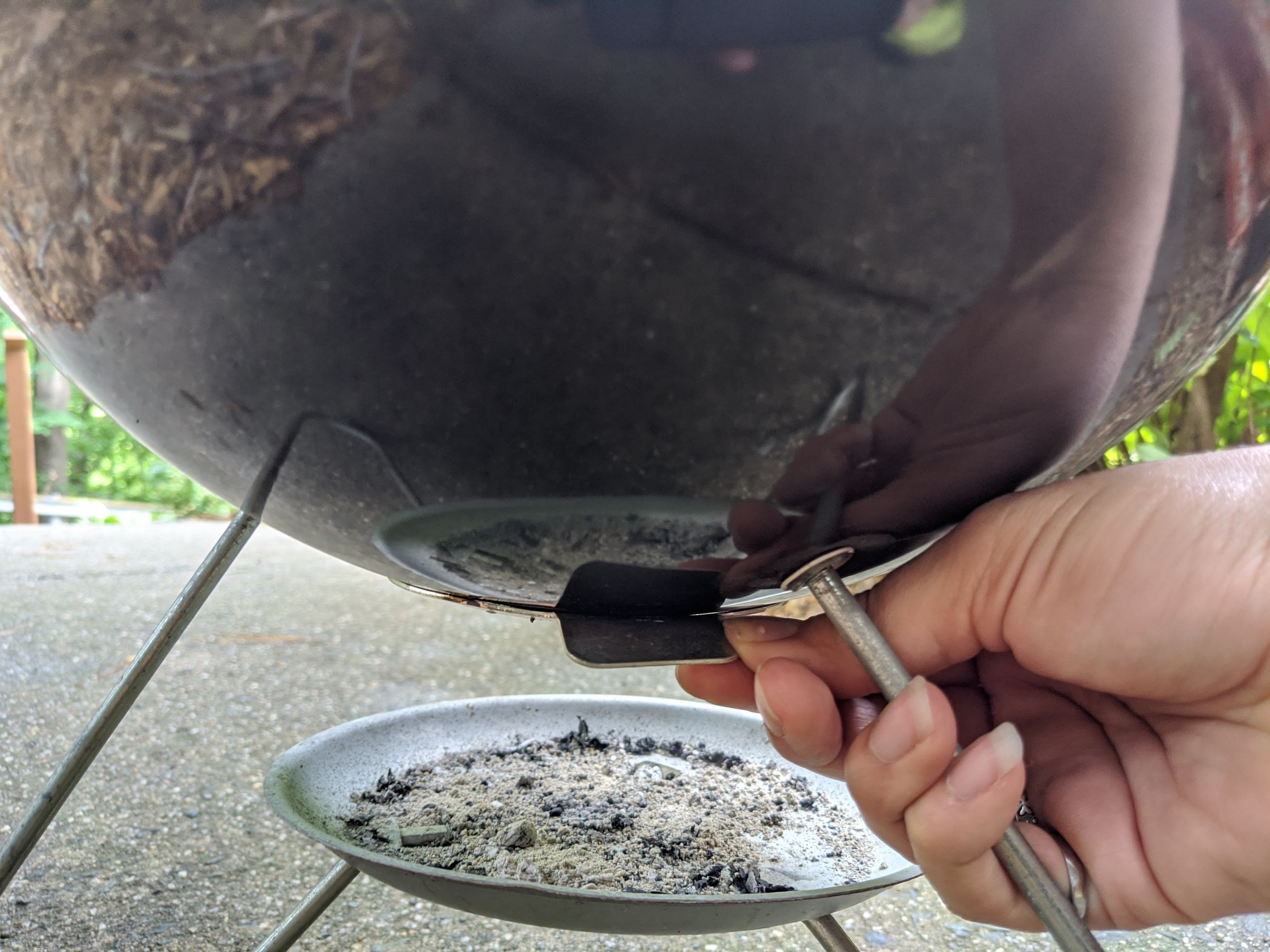 From Vent Tab to Safe Handle Easy Upgrade for er Smokey Joe Grill