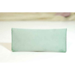 Leather Long Wallet Billfold