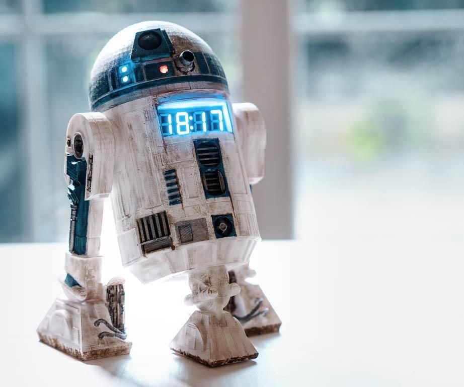 R2D2 Clock & Timer