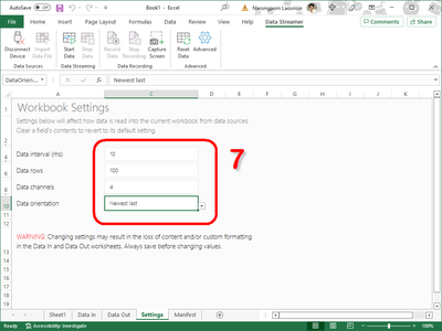 Connect Micro:bit to Excel