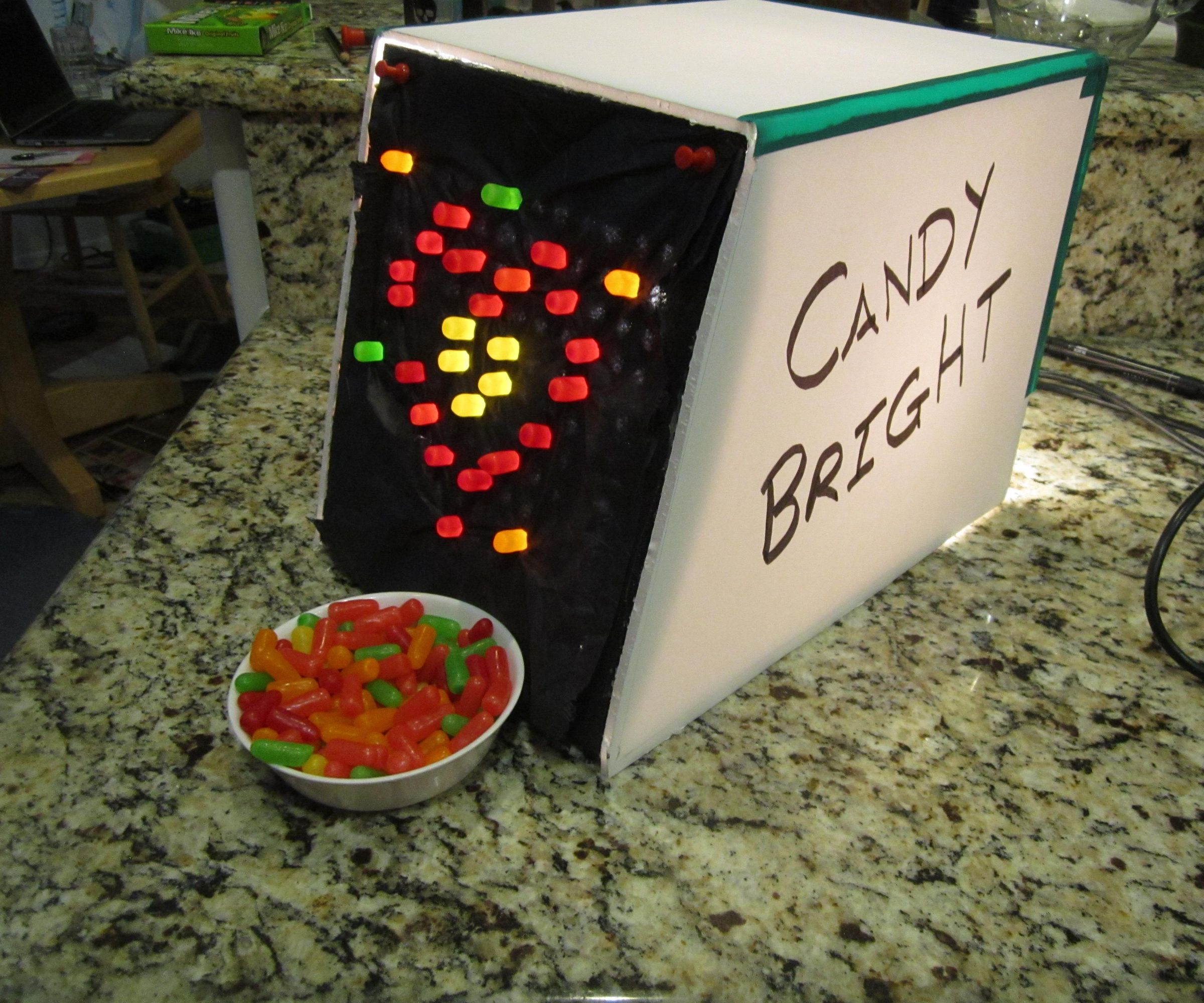 Candy Bright! Art With Jelly Candies!