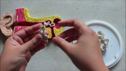 Step by Step How to Make 3d Human Ear Anatomy Model/Diagram : 5 Steps ...