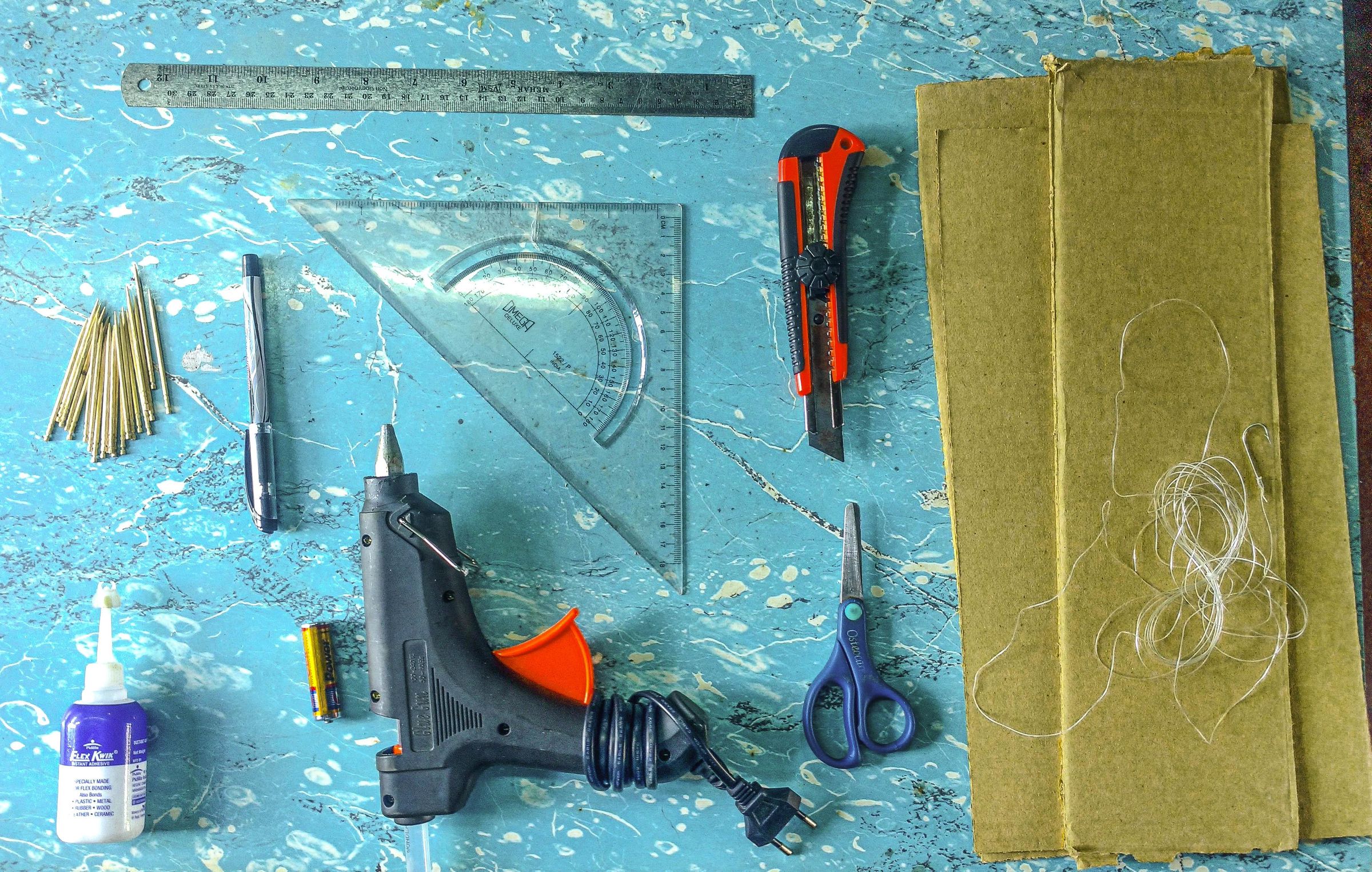 DIY Cardboard Crane 7 Steps (with Pictures) Instructables