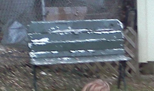 Vintage School Desk Restoration Conversion to Bench (Decades to Make)