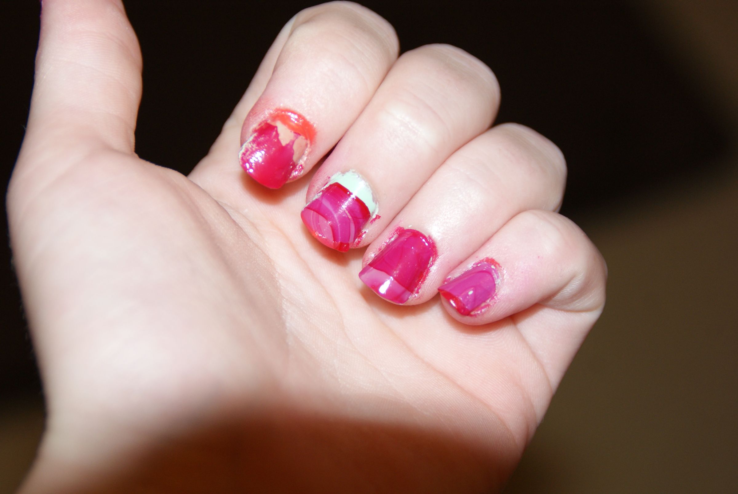 Water Color Nails!