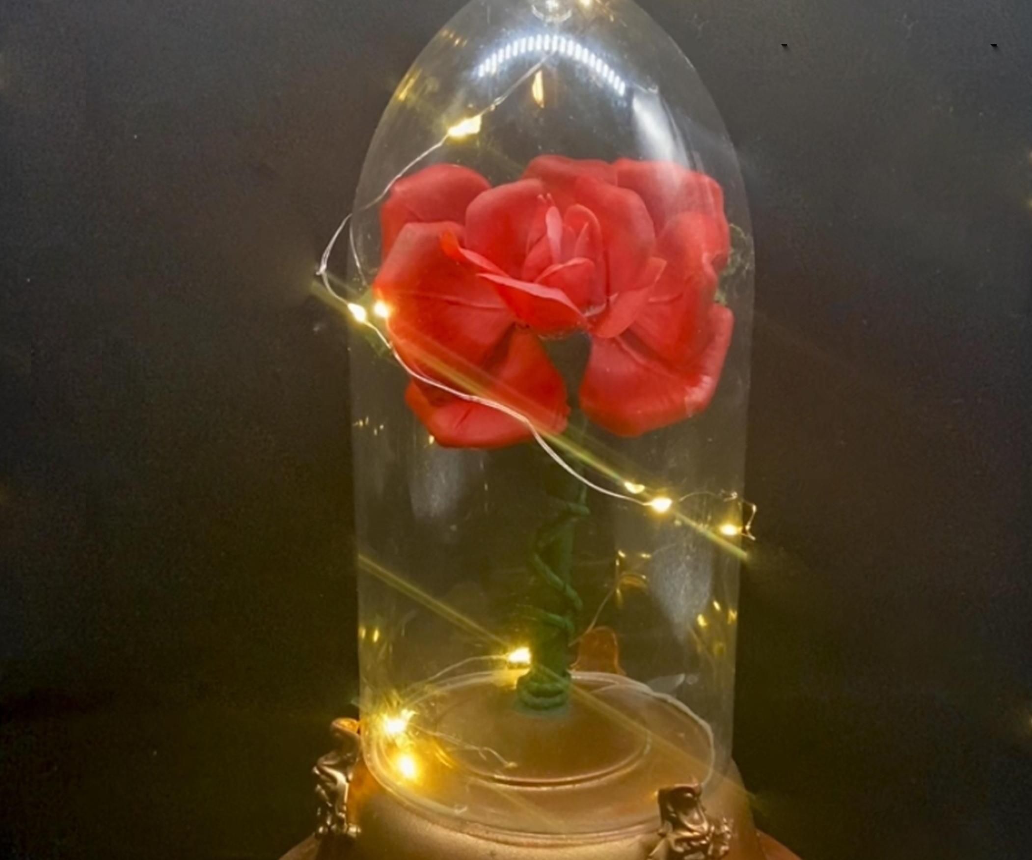 DIY Beauty and the Beast Enchanted Rose - Remote Controlled and Beginner Friendly Special Effect
