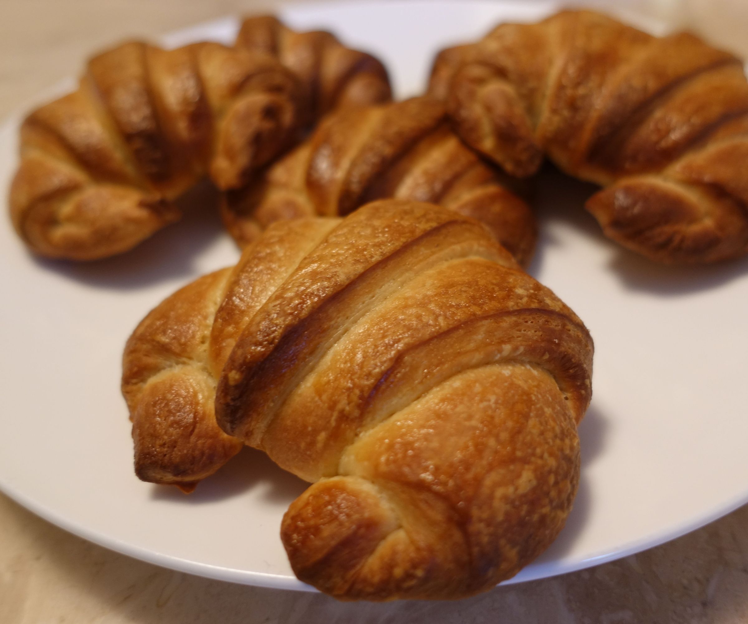 Homemade Butter Croissants