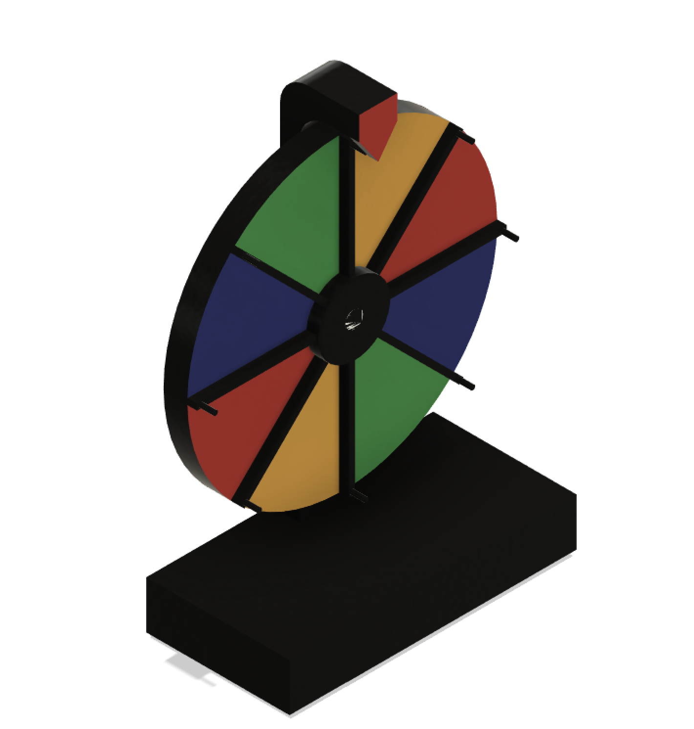 Spinning Wheel Game 4 Steps Instructables