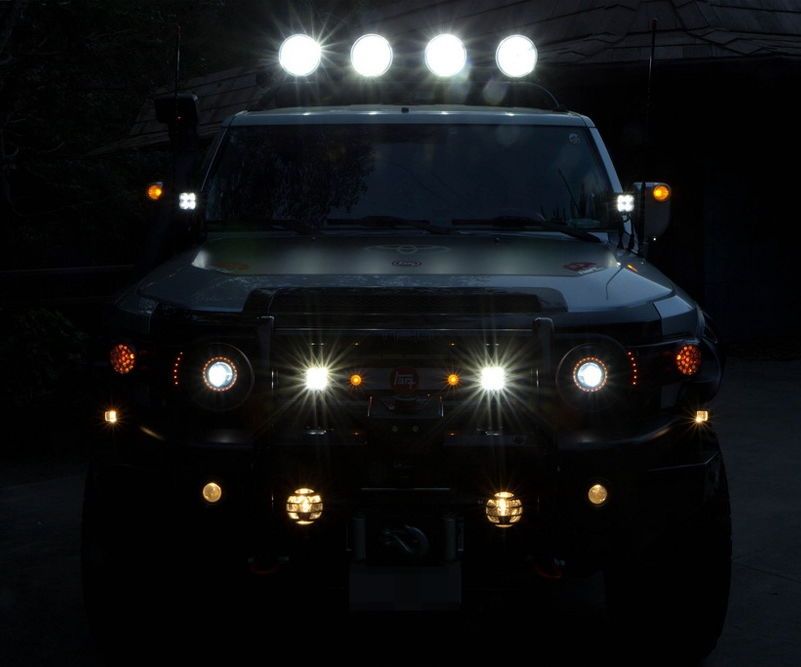 IJDMTOY Toyota FJ Cruiser LED Cowl Lights Install