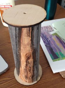 Preparing the Log for the Rotary Jig (project #2)